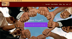 Desktop Screenshot of prayerwarriors365.com